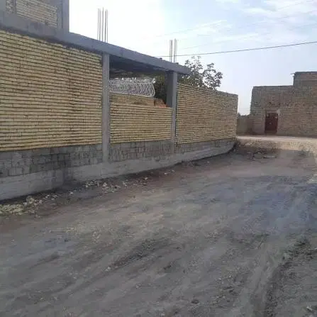 ۱۴۱ متر زمین تجاری مسکونی حاشیه اصلی جاده سمت مشهد