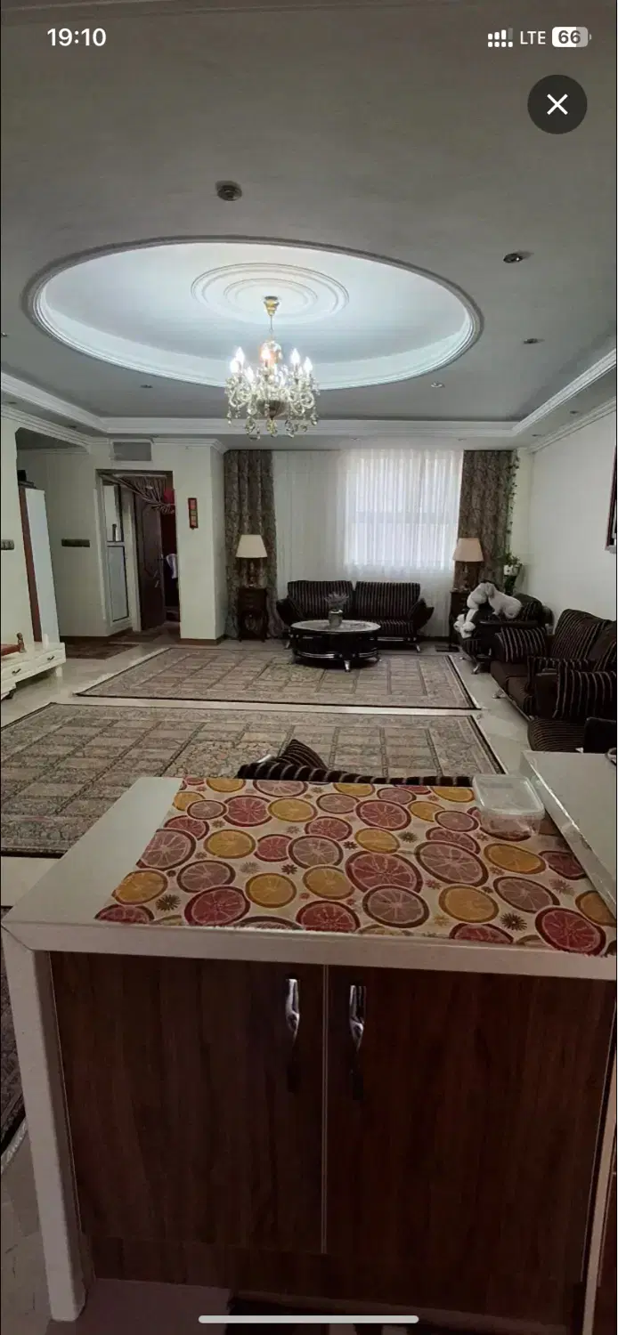 ۷۵متر ۲خواب فول امکانات رو به آقتاب هفده شهریور