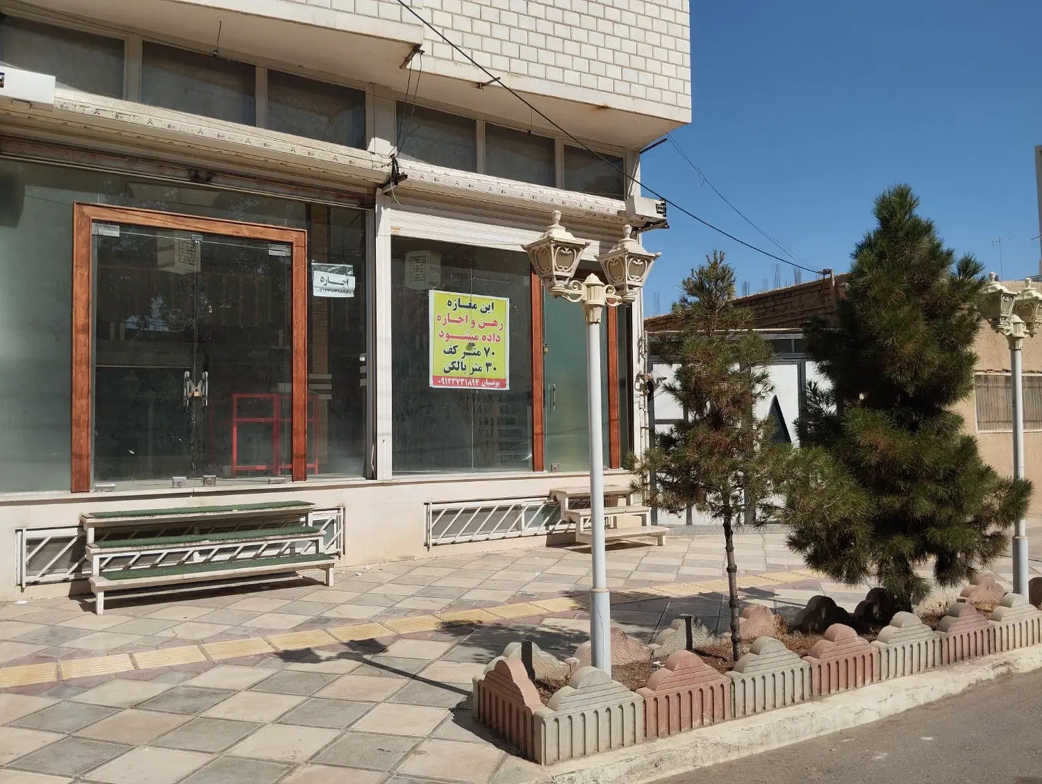 اجاره مغازه با بر خوب نزدیک به خیابان امام