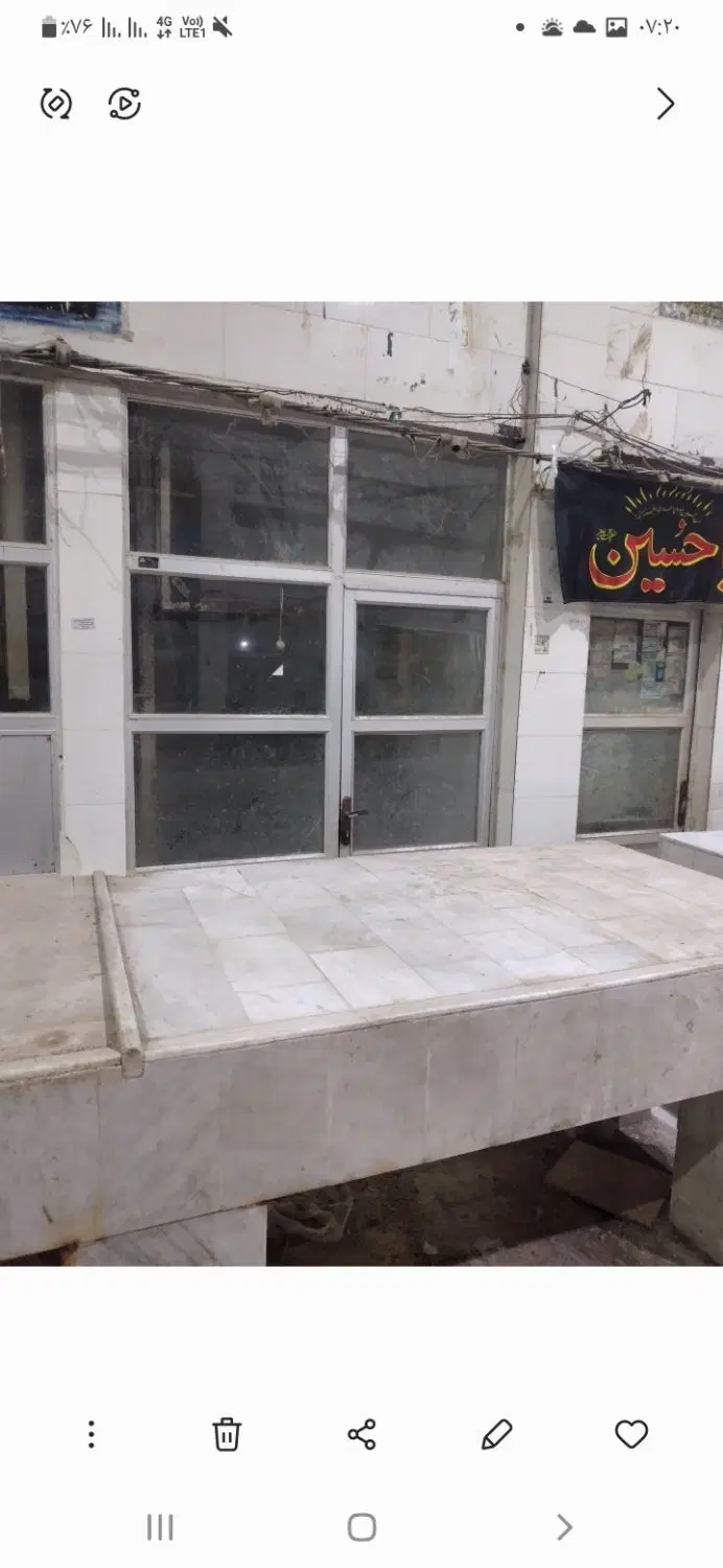 فروش مغازه وسط بازار ماهی فروشان موقع خوب