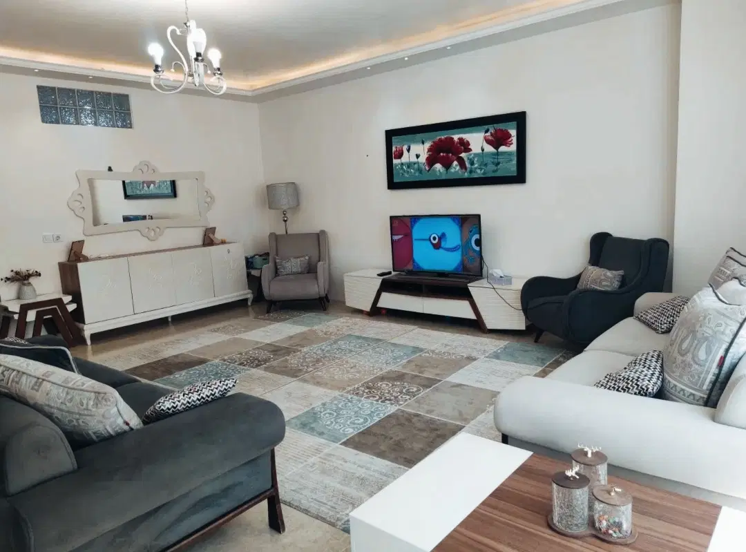 اجاره اپارتمان ۱۲۰ متر _ ۳ خوابه _ صدف