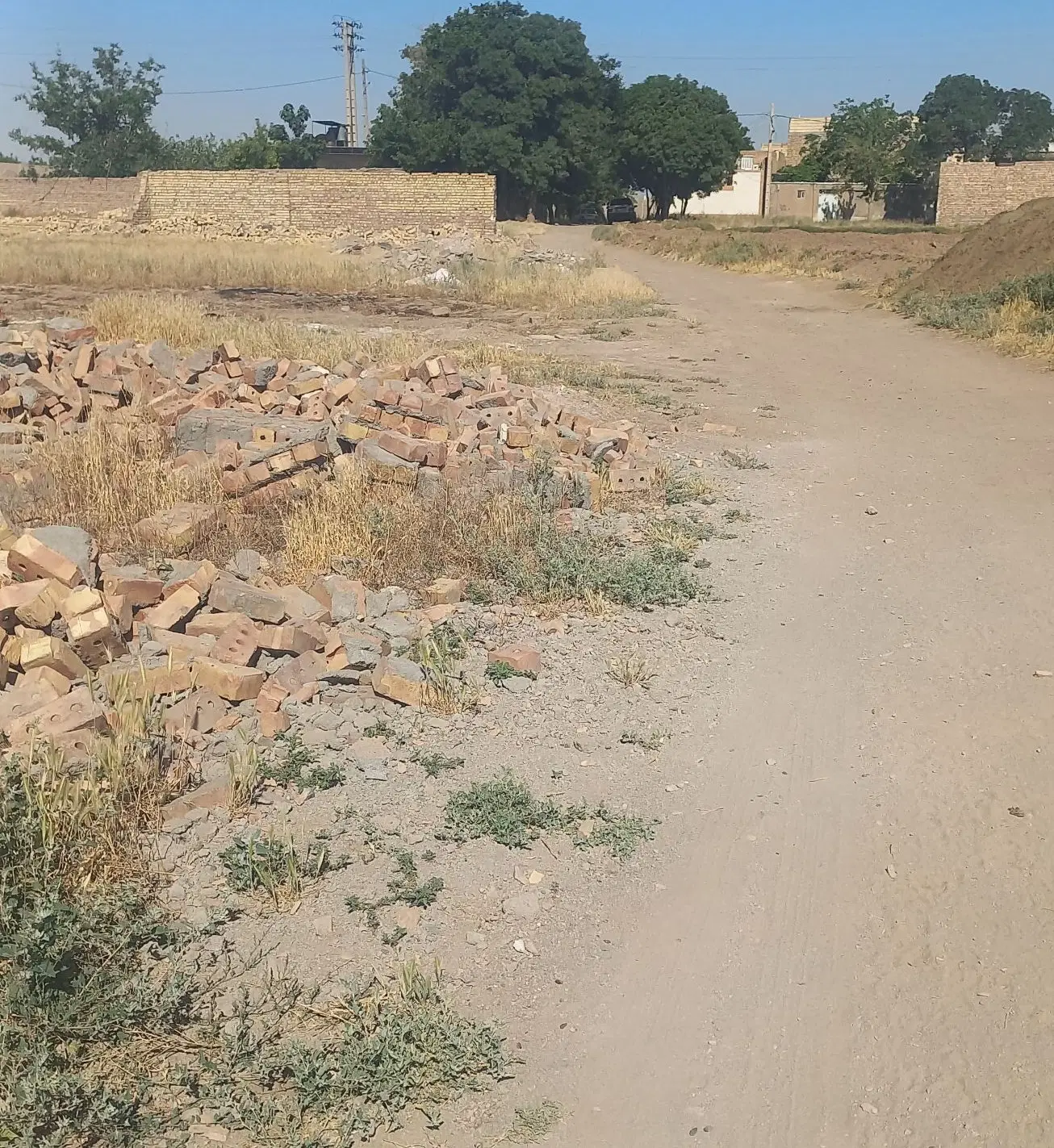 زمین خیابان احمدآباد ۹