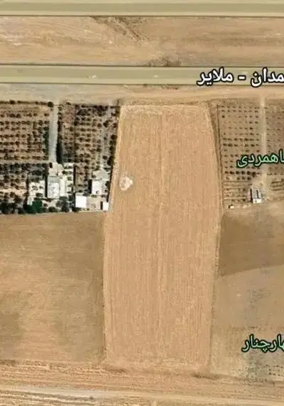 یک قطعه زمین مجوز دار