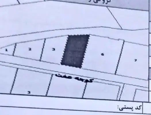 زمین دوکله سند تک برگ