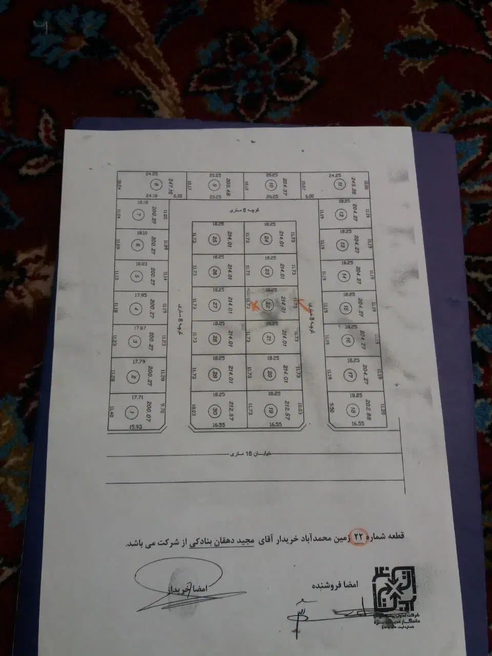 فروش زمین در محمد آباد یزد