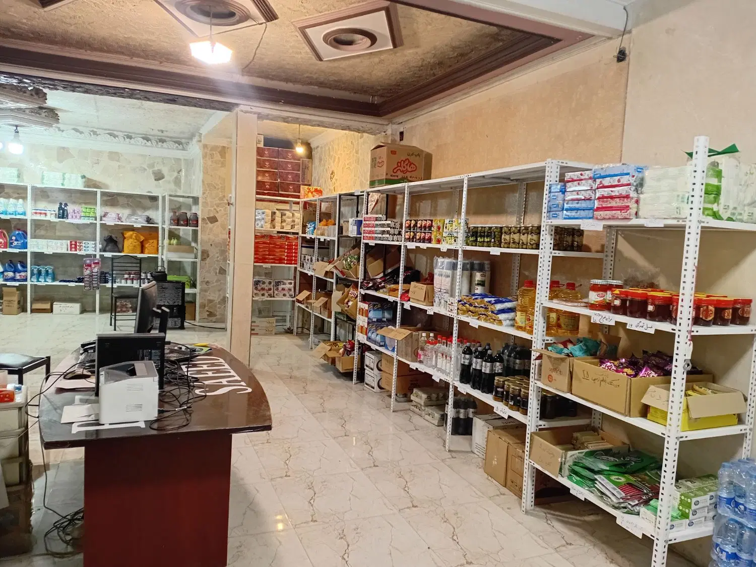 ۷۵ متر مغازه شیک بر خیابان بلوار طاقبستان