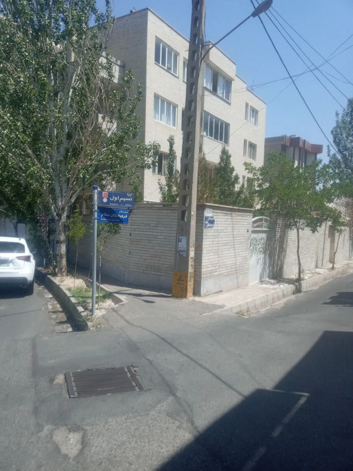 ولیعصر رودکی تبش برخیابان۳۵متری