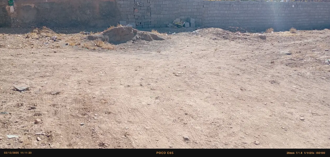 زمین روستای  خوش آب هوای سکنج