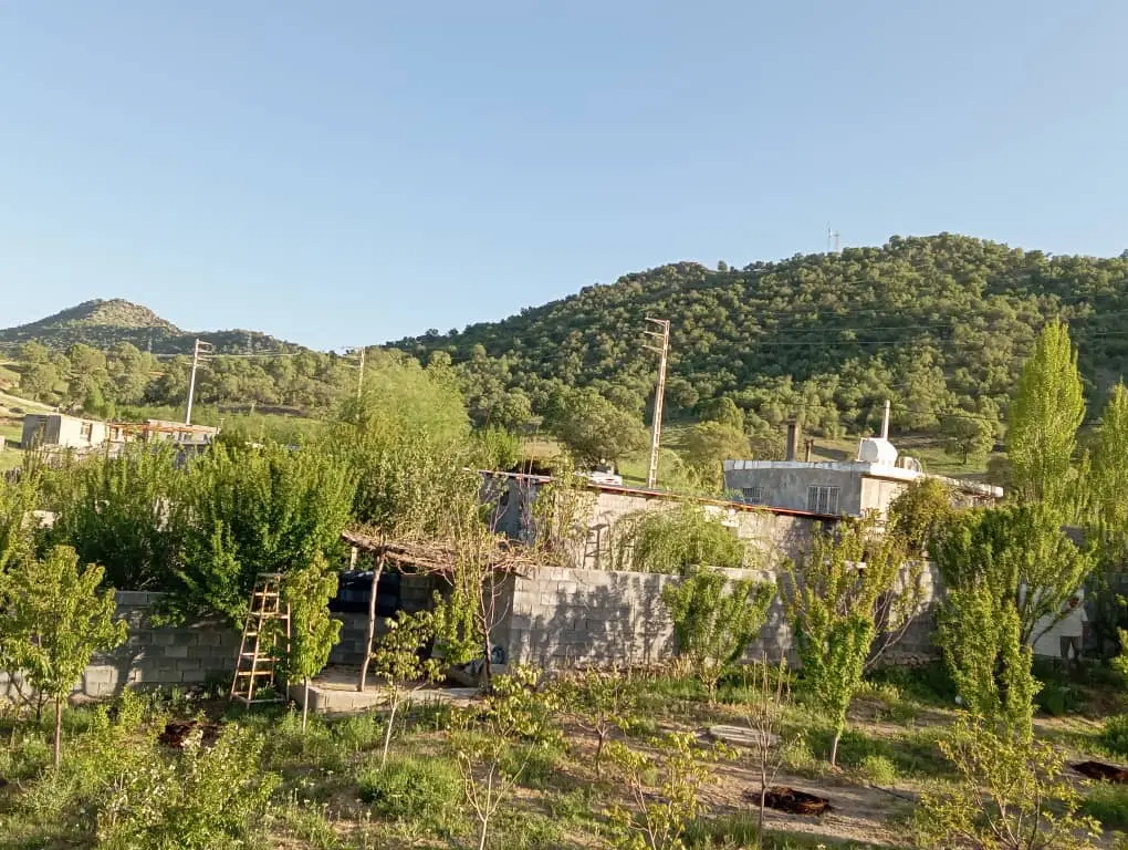 خونه باغی و باغ