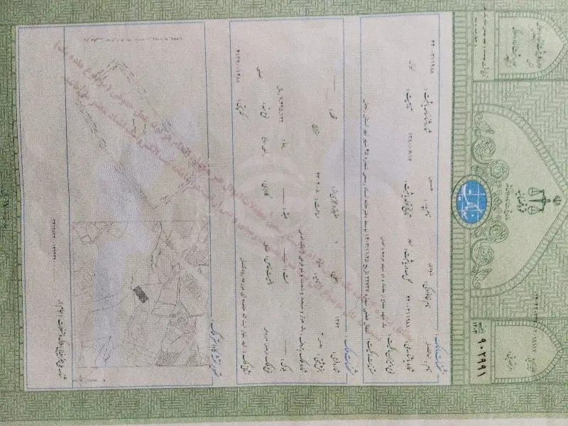 زمین ۷۲ متری سند دار