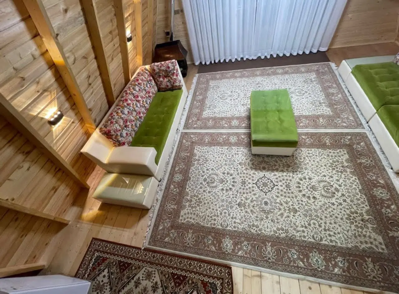 روستای خروم جاده ییلاق کلبه سویسی
