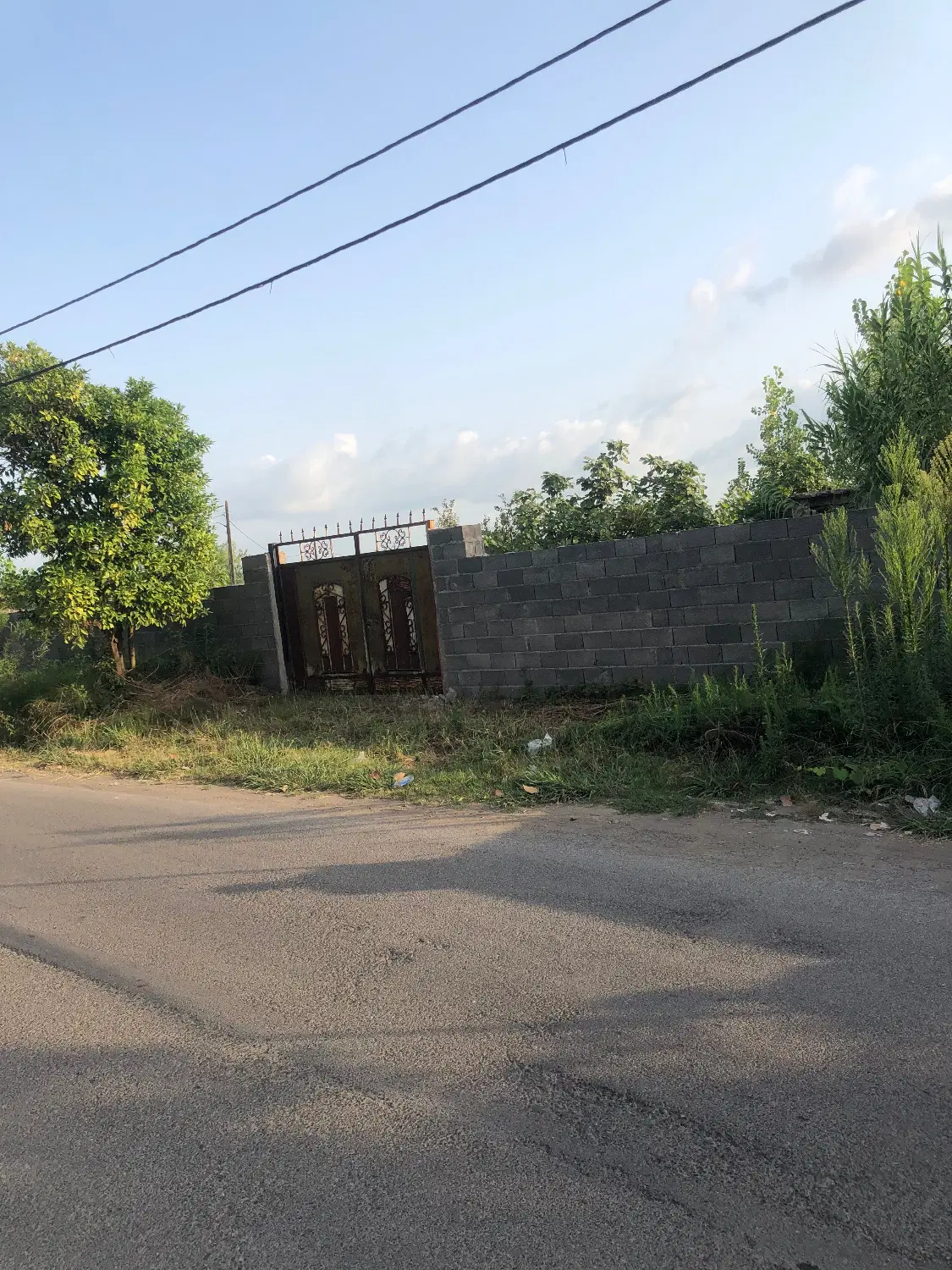 فروش زمین ۱۰۵۰متر مسکونی روستای طش