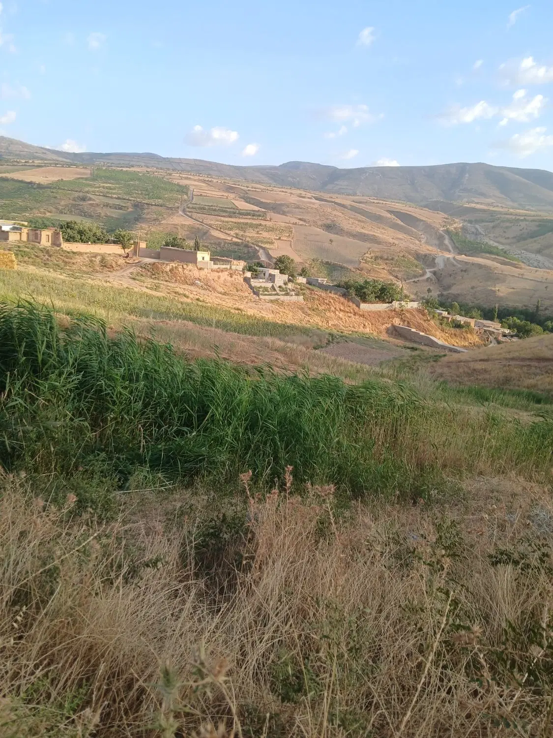زمین خالصه مسکونی جاده قدیم بدرانلوروستای گلی