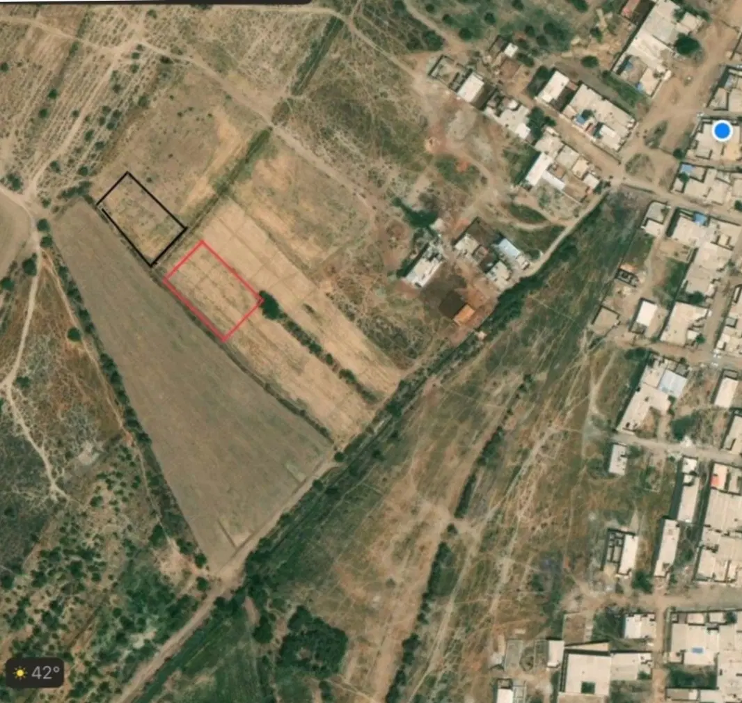 زمین مسکونی 1500 متر