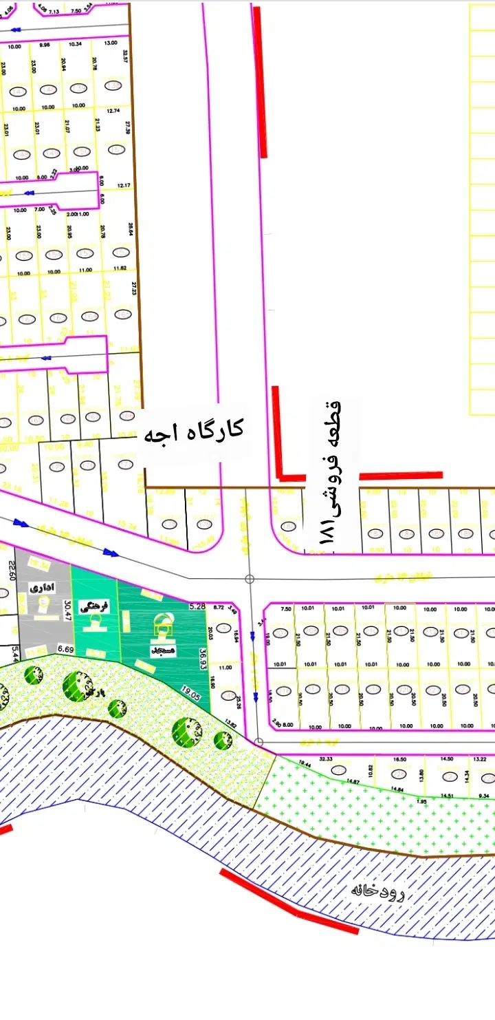 زمین مسکونی شهرک آفتاب آق قایه ۱۵۰ متر با بر۷متر