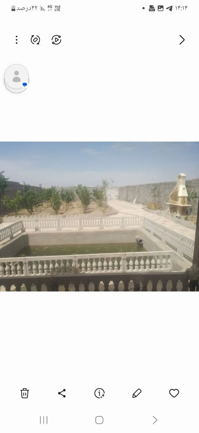 باغ ۵۰۰ متری  شیک و خوش ساخت
