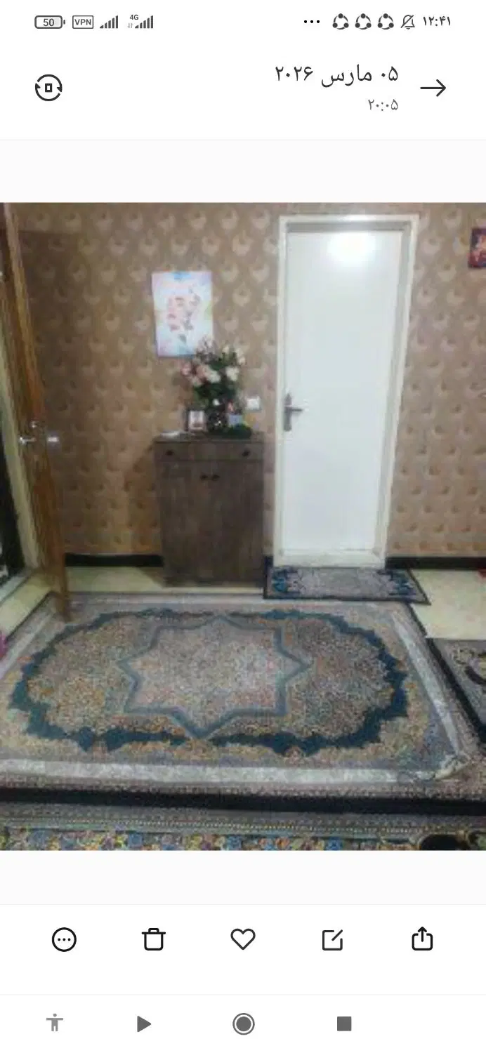 آپارتمان یک خوابه ۸۷متر تمیز و شیک