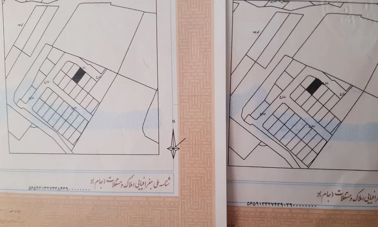 ۵ قطعه زمین ۲۰۰ متری واقع در پردیس پشت قدرت بار