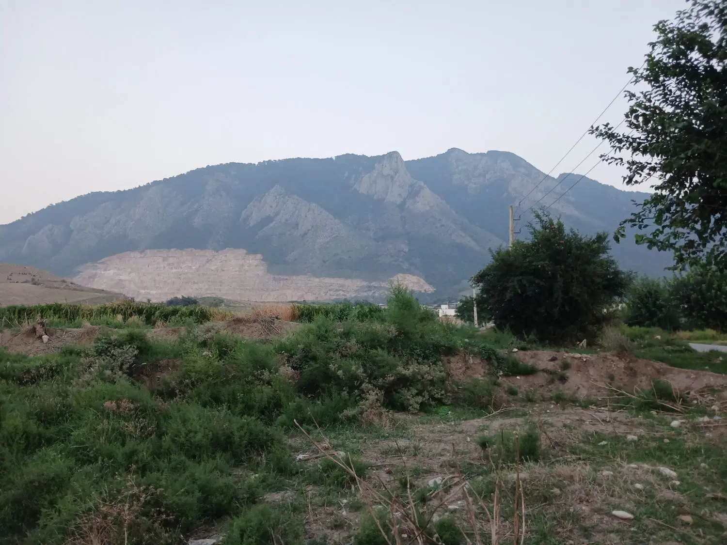 زمین متری بر جاده
