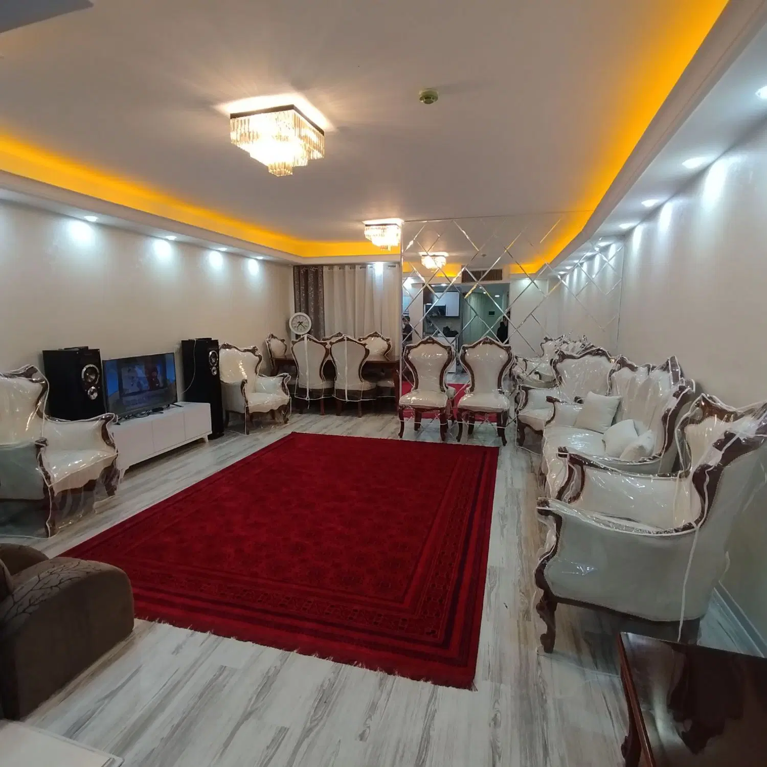 آپارتمان ریشمک 128متری سونا جکوزی معاوضه تهاتر