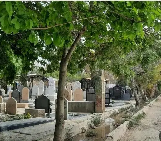 قبر دو طبقه دارالحمه طبقه دوم با قیمت خوب