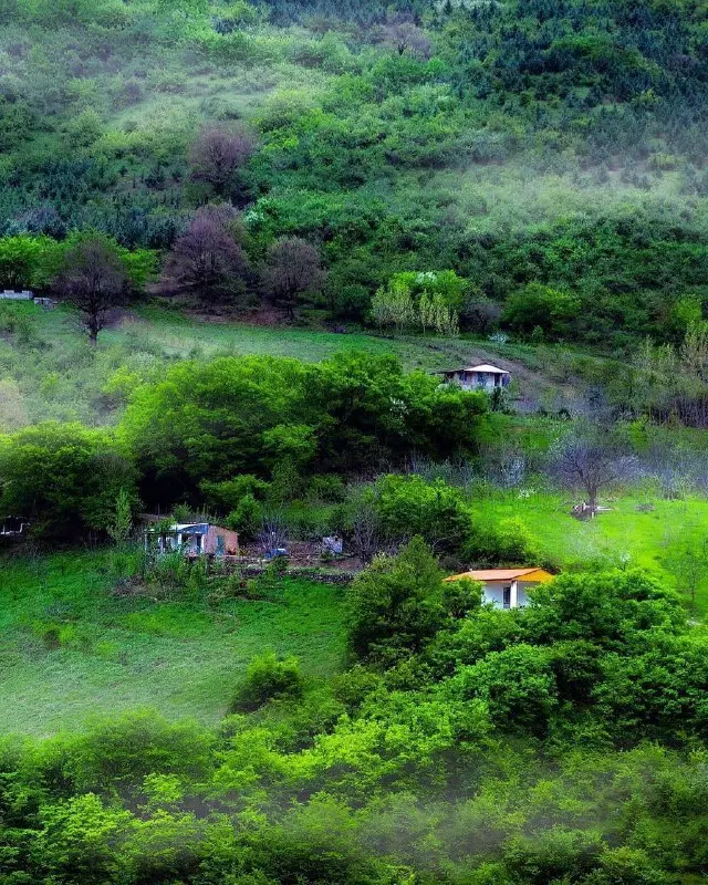 زمین بامجوز ساخت در رامیان روستای ملچ آرام