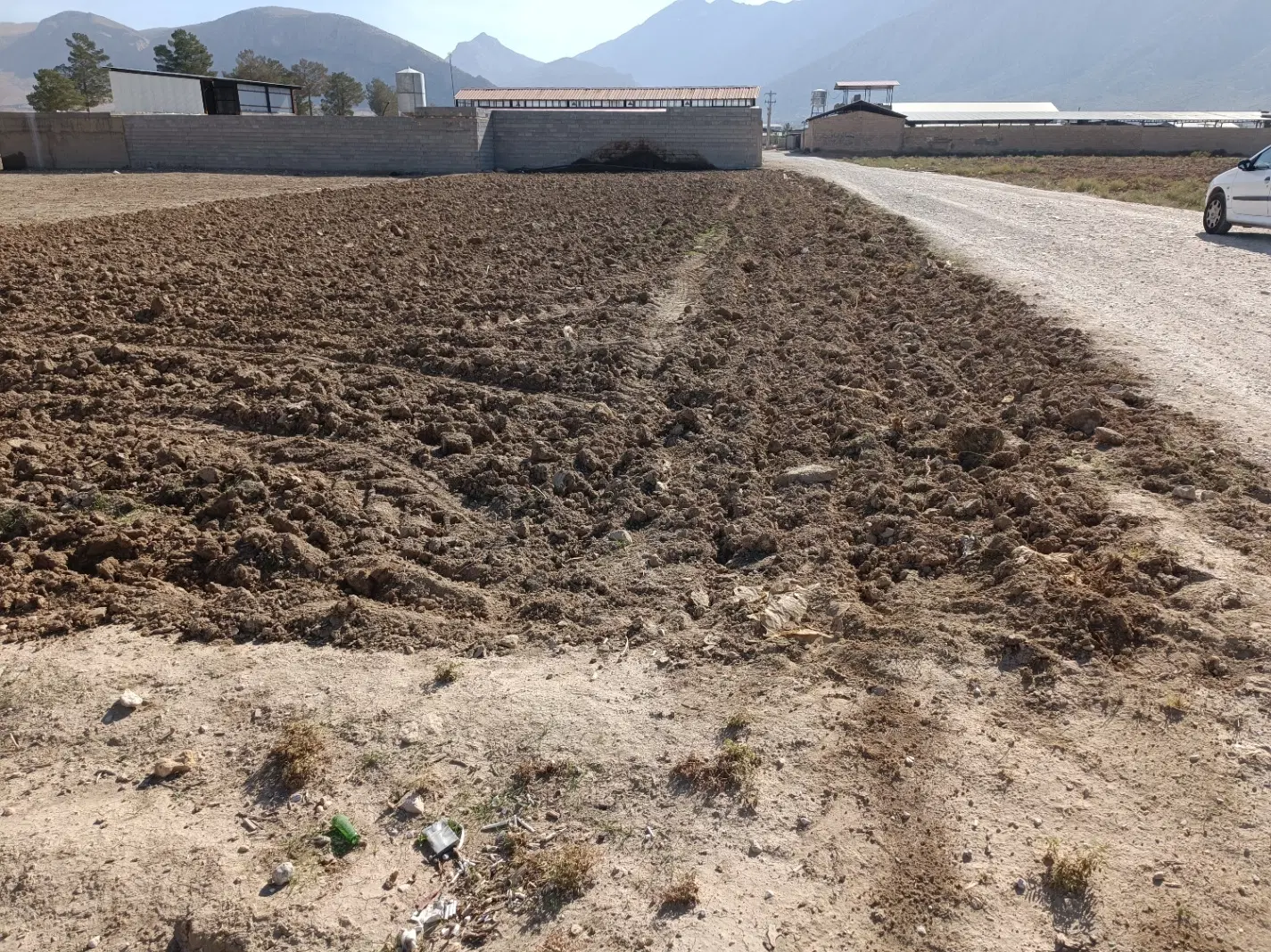 زمین باغی ۸۰۰ متر مناسب کارگاهی دودج