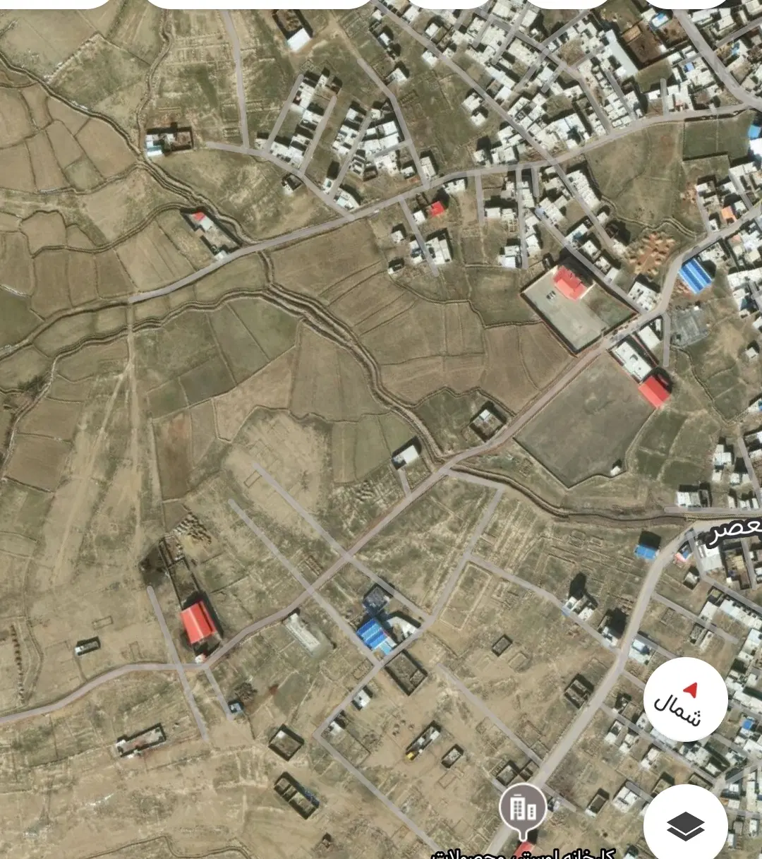 زمین صنعتی کارگاهی باغی در الوار