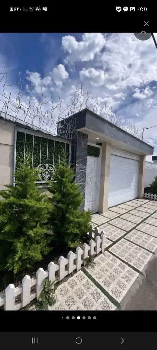 ۱۲۵متر ویلا نقلی یک خواب در چاف چمخاله