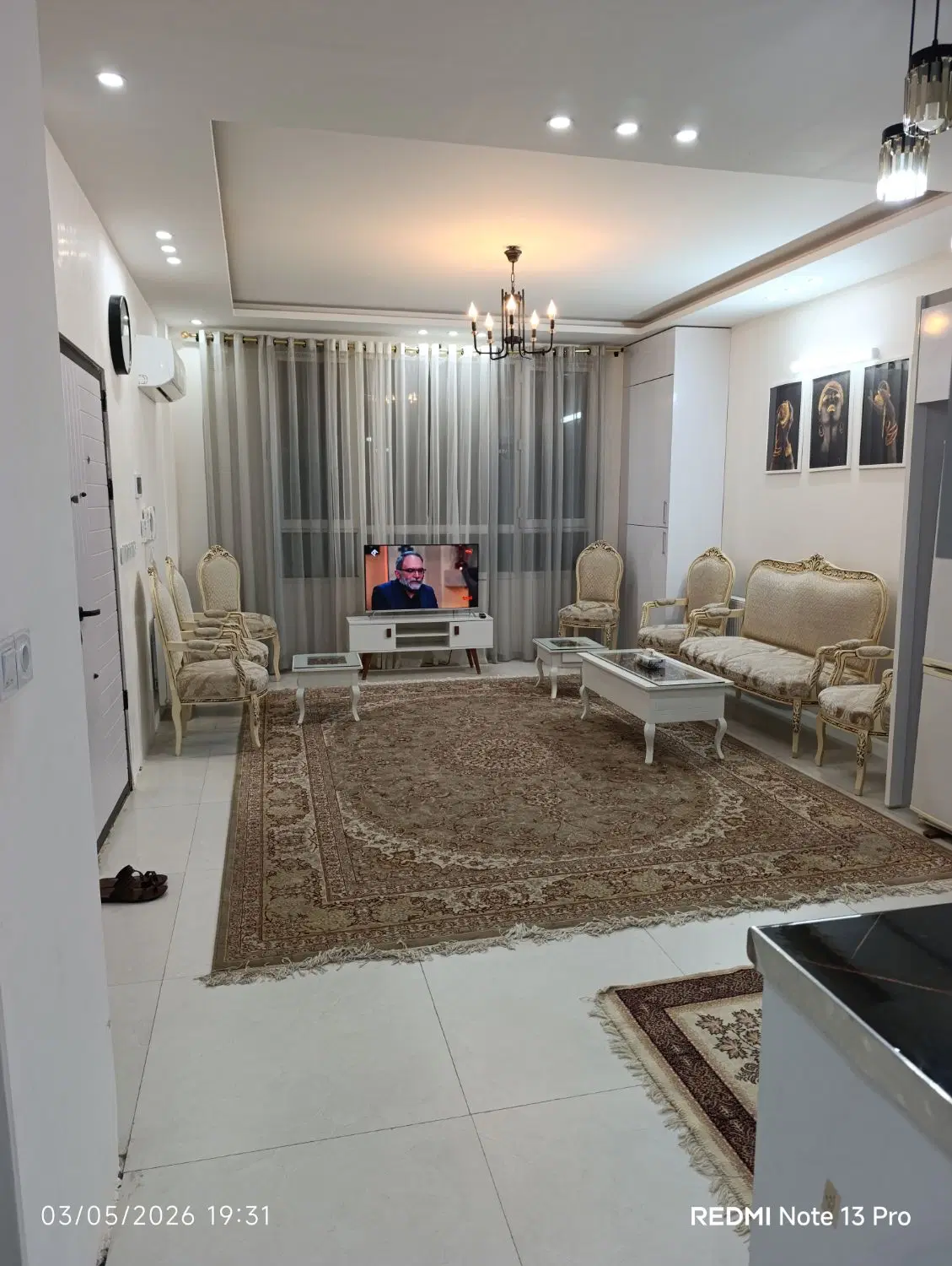 آپارتمان دوخواب صفر مبله با آسانسور (ایثار)