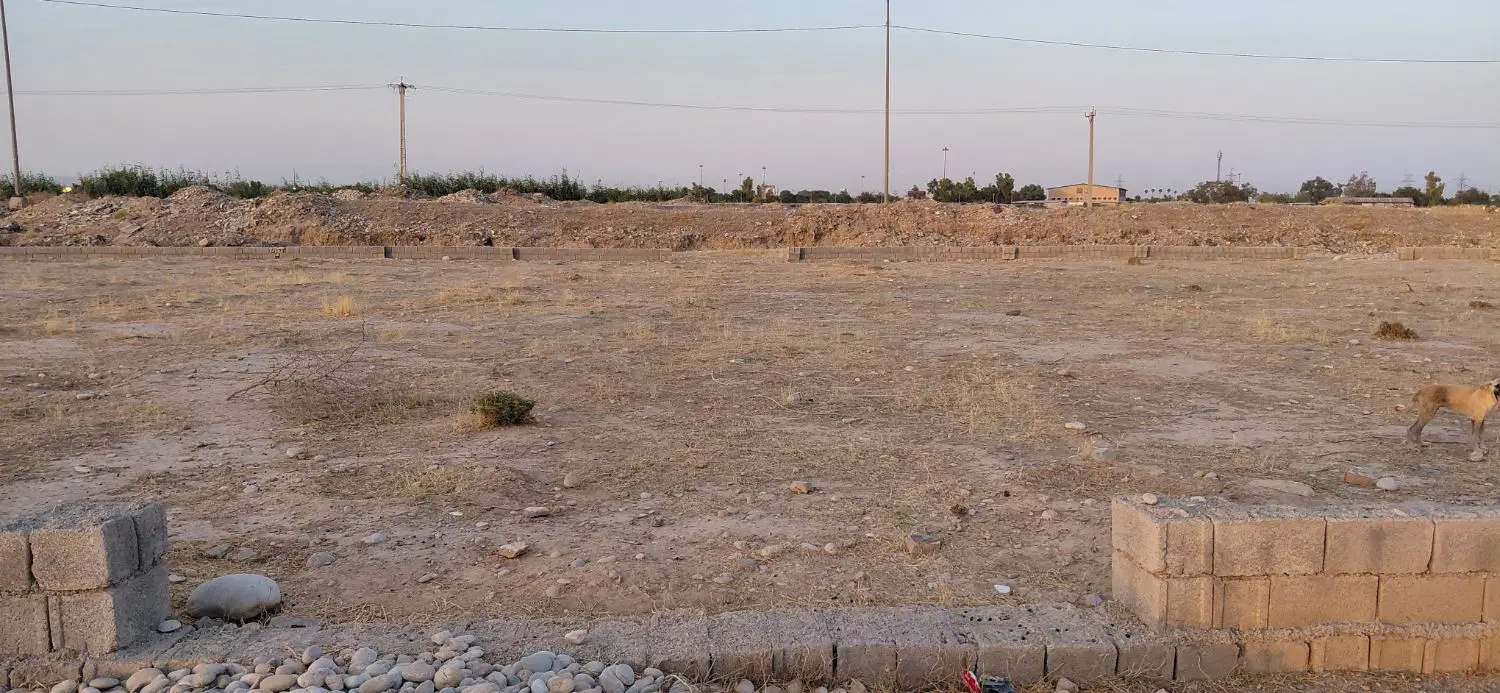 زمین خام باغچه