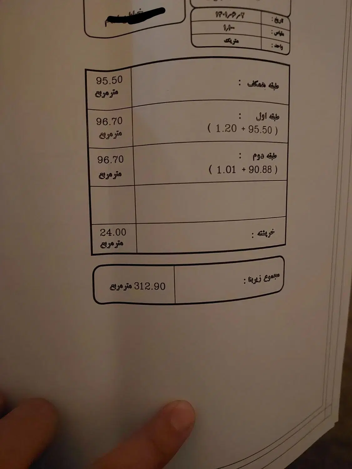 فروش زمین ۱۲۰متری مرکز شهر