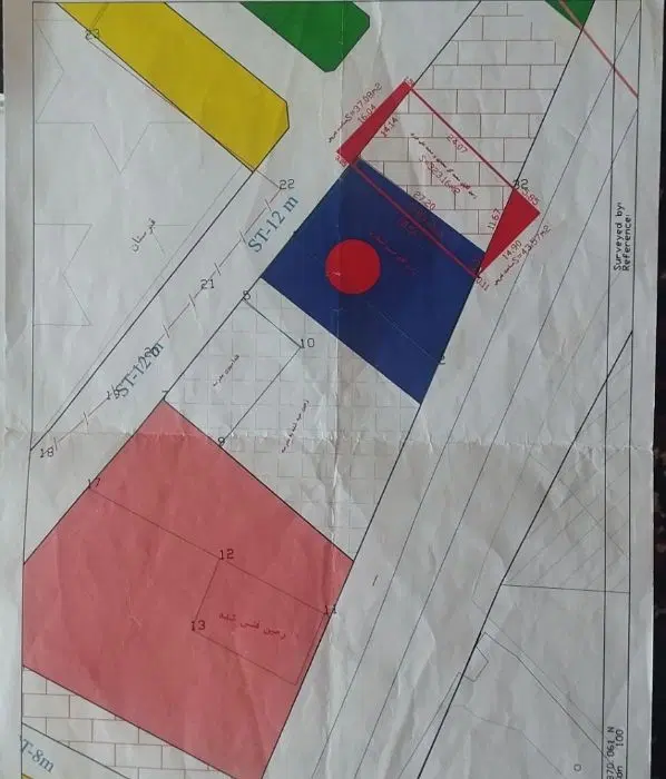 زمین تجاری مسکونی