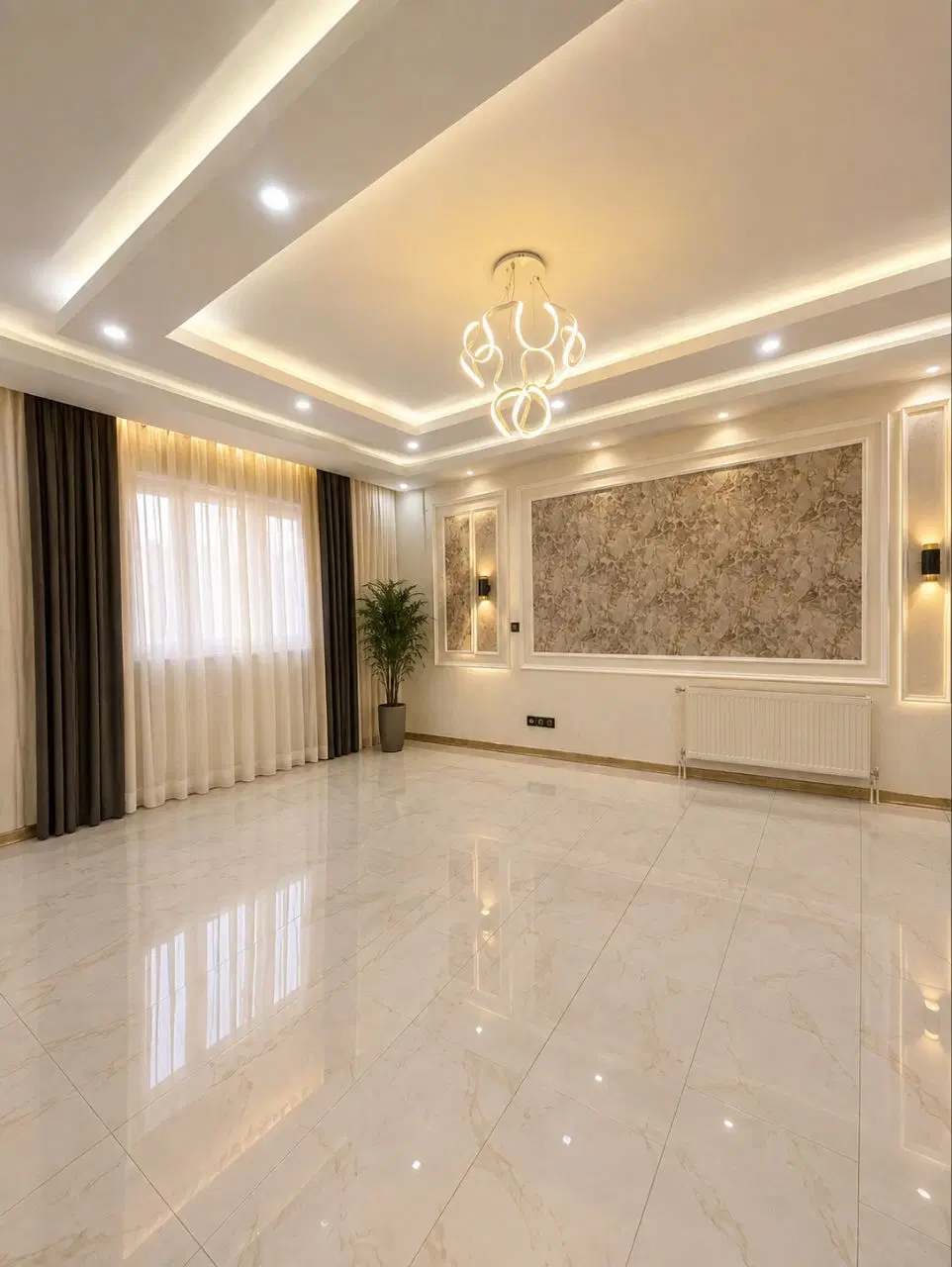 خانه ای زیبا 100متربالکن بزرگ متریال درجه یک