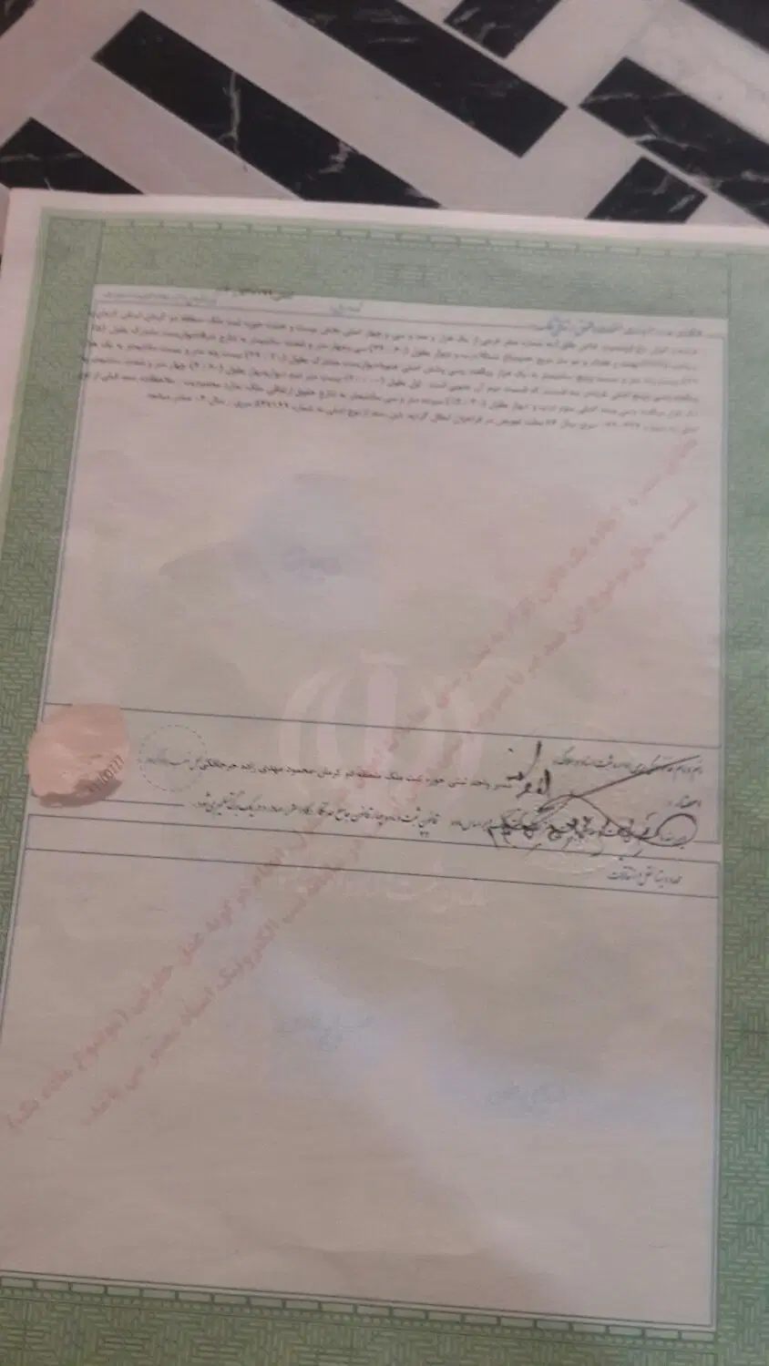 باغ راین 950 متر باسند تک برگ