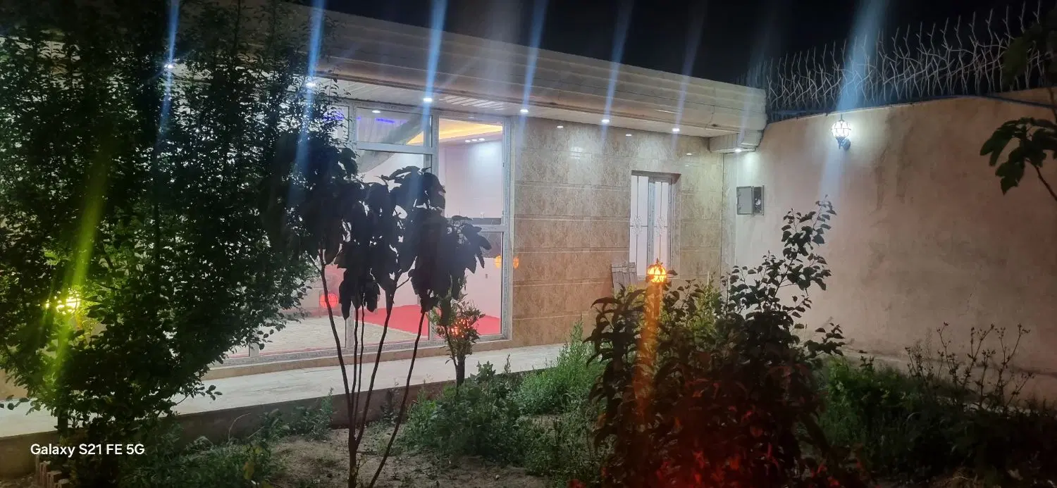 باغ ویلا 550 متر باغچه معاوضه دستگاه ام دی اف MDF