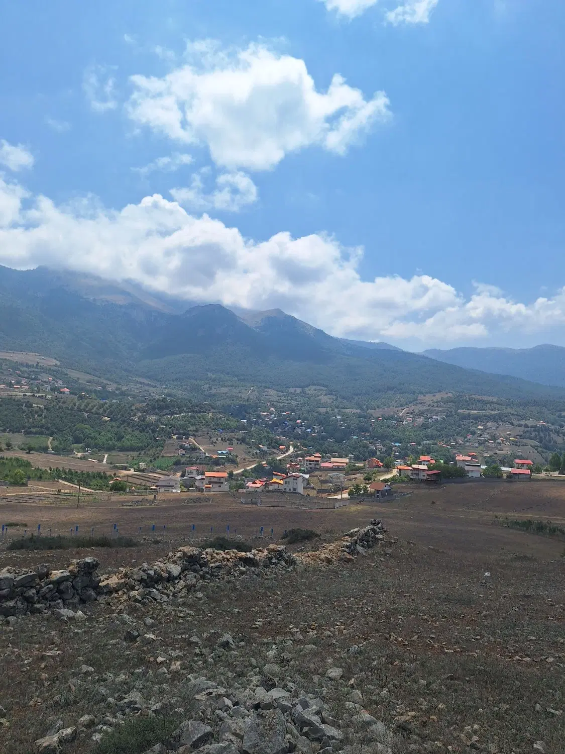 فروش فوری ۳۰۰ زمین جاده سمنان کیاسر روستای لنگر