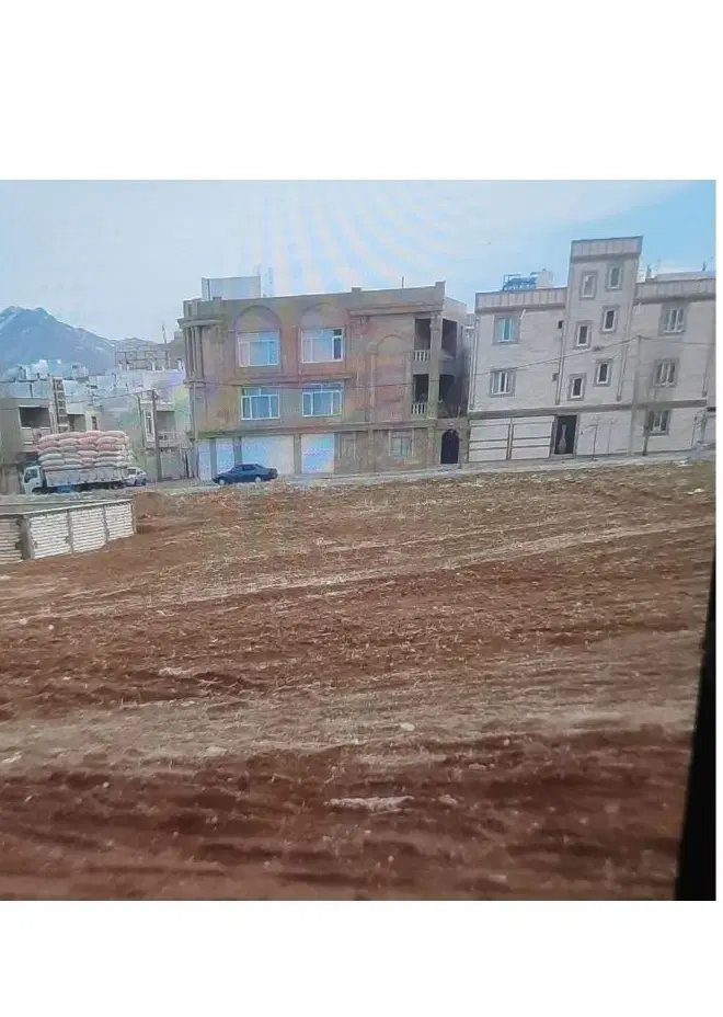 ۱۱۰متر زمین خیابان خلیج فارس خرم مسکن