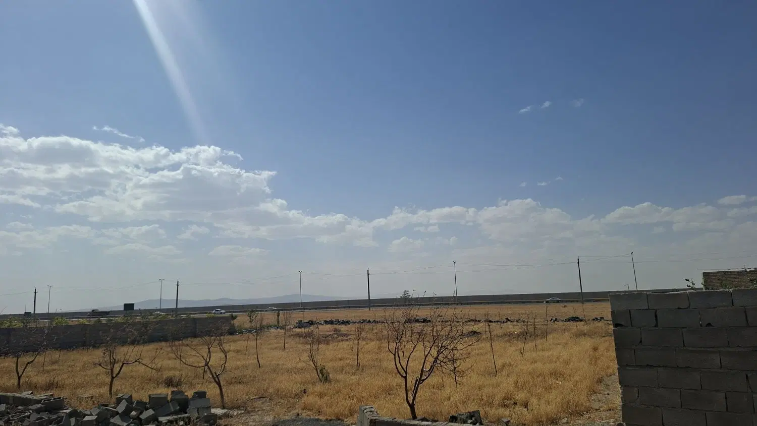 زمین باغی متراژ1200متری