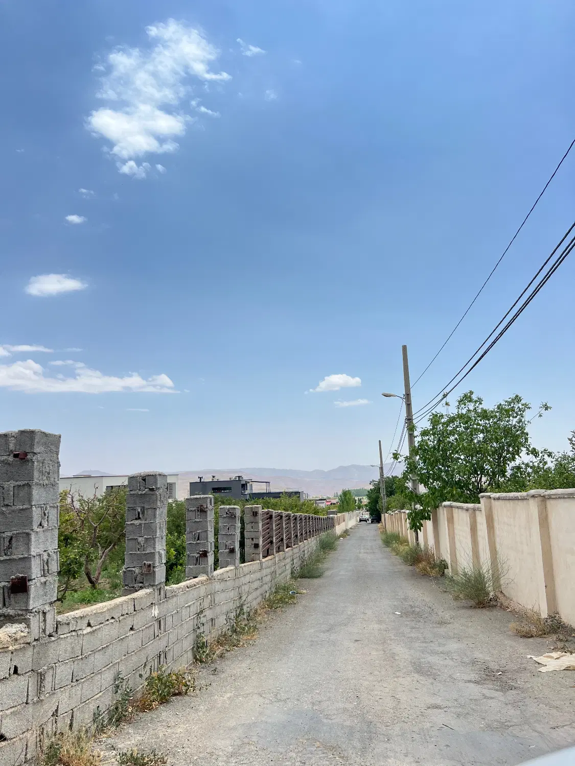 ۵۰۰مترانشعابات وصل+شهرک قدیمی باغچه باغستان جابان