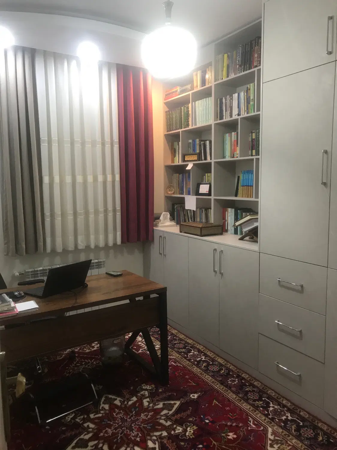 حکیمیه ۱۲۲ متر ۳ خواب (فوق العاده خوش نقشه )