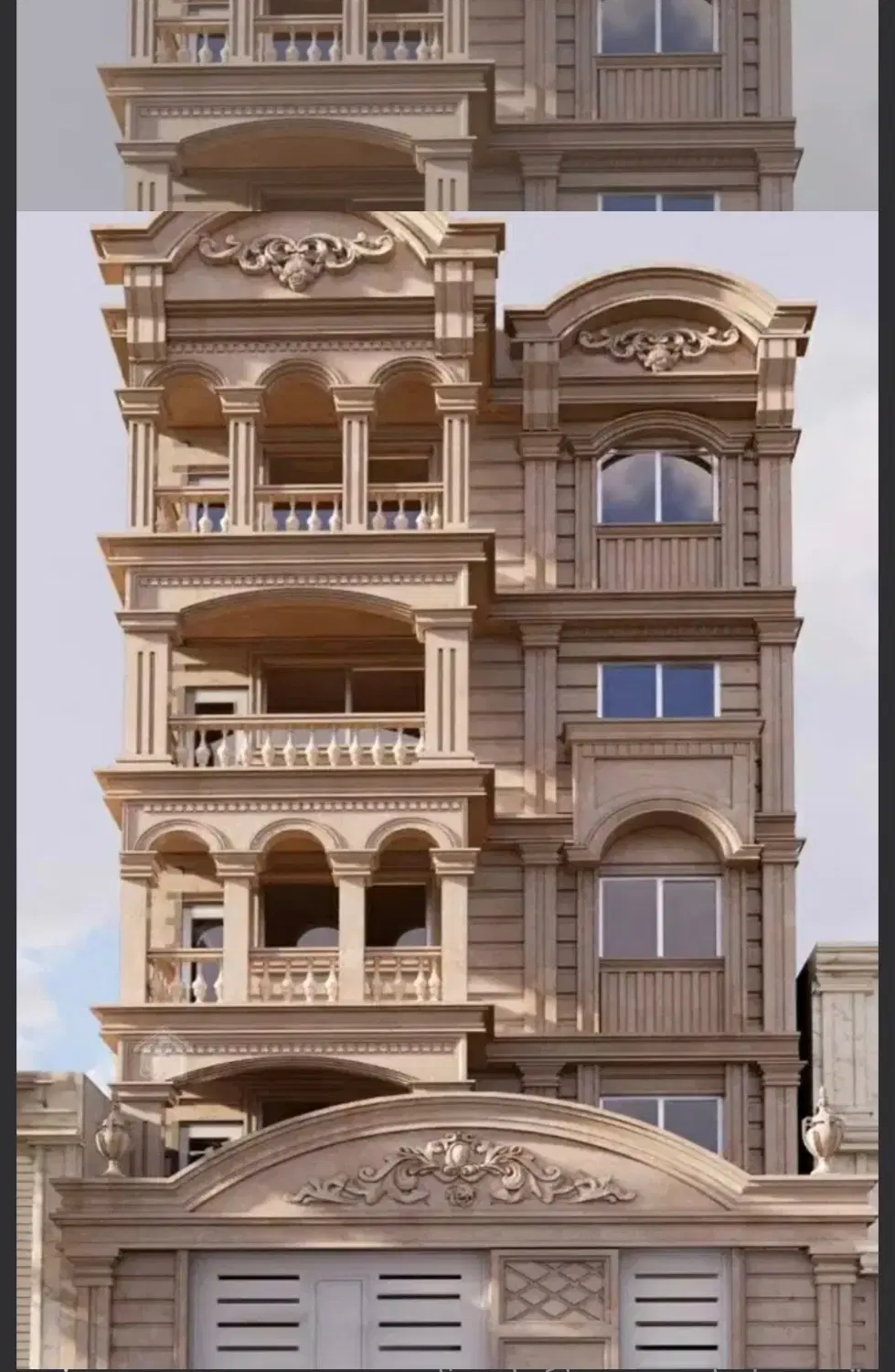 آپارتمان دو خوابه سالن بزرگ