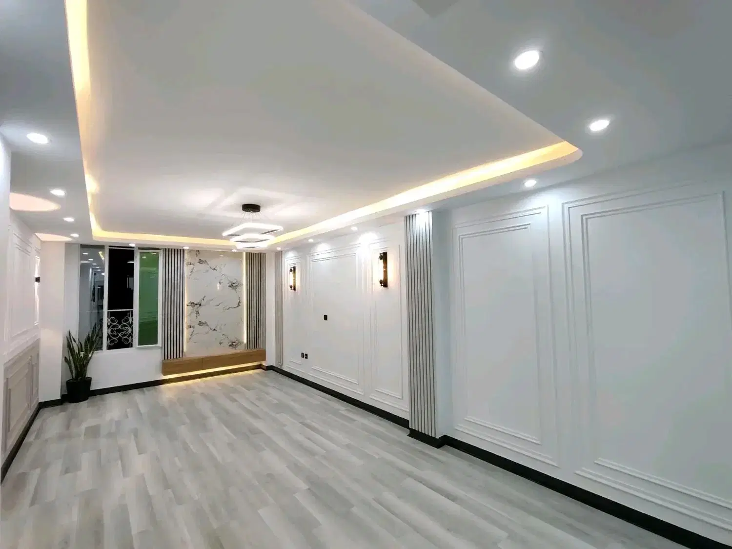 ۵۰متر_مدرن و لاکچری_فول دیزاین_سندتکبرگ_پارکینگ