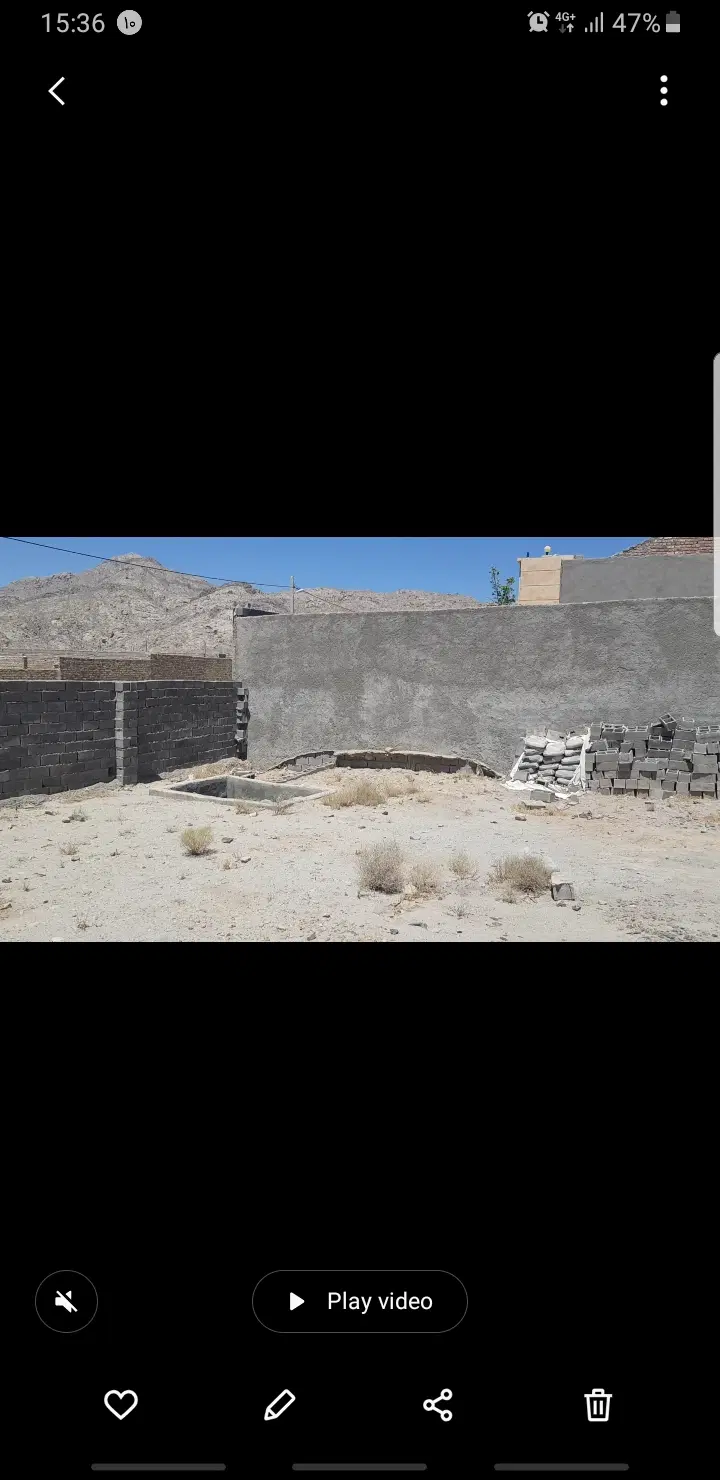 زمین شهمرادابادمنزل اب