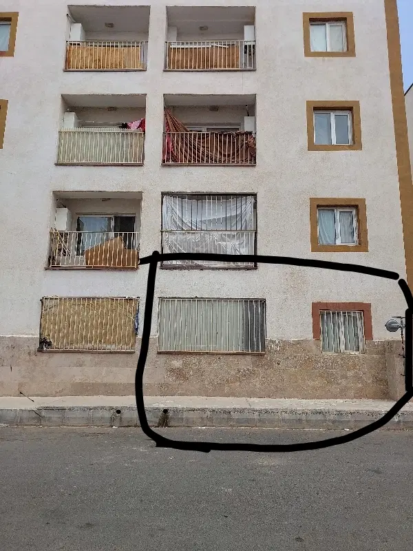 آپارتمان ۸۴ متری همکف ِنورگیر دونبش