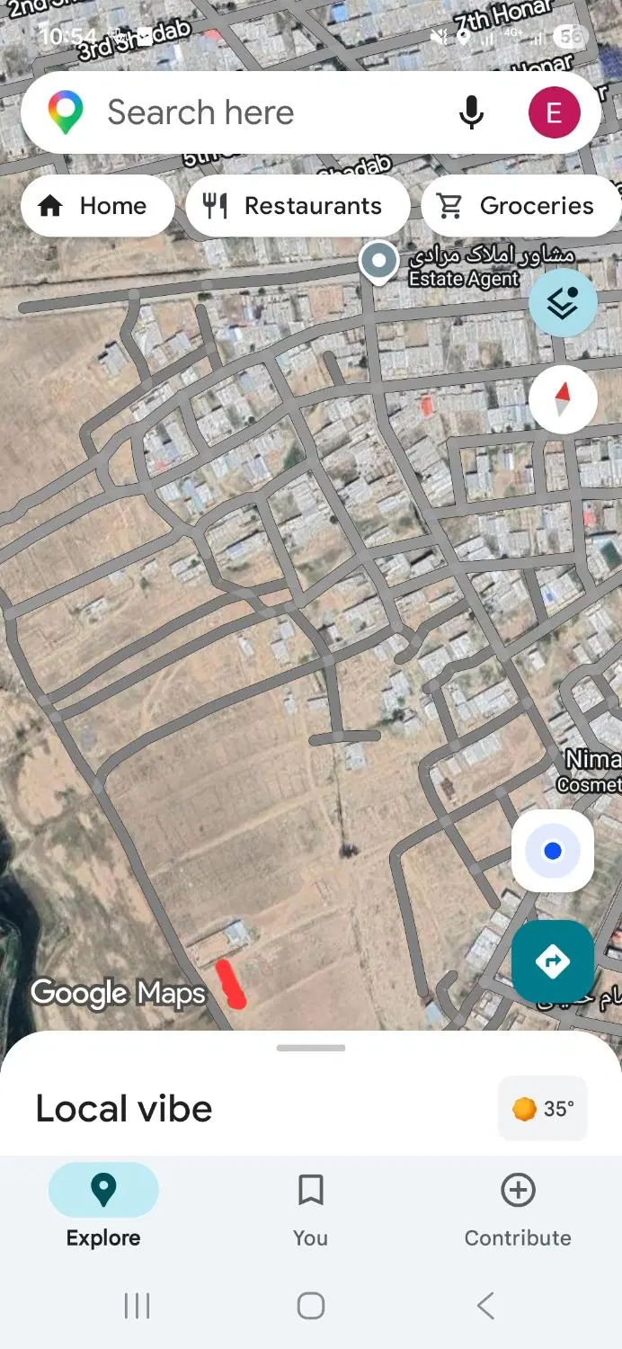 زمین ۱۵۰ متری شهرک رجایی