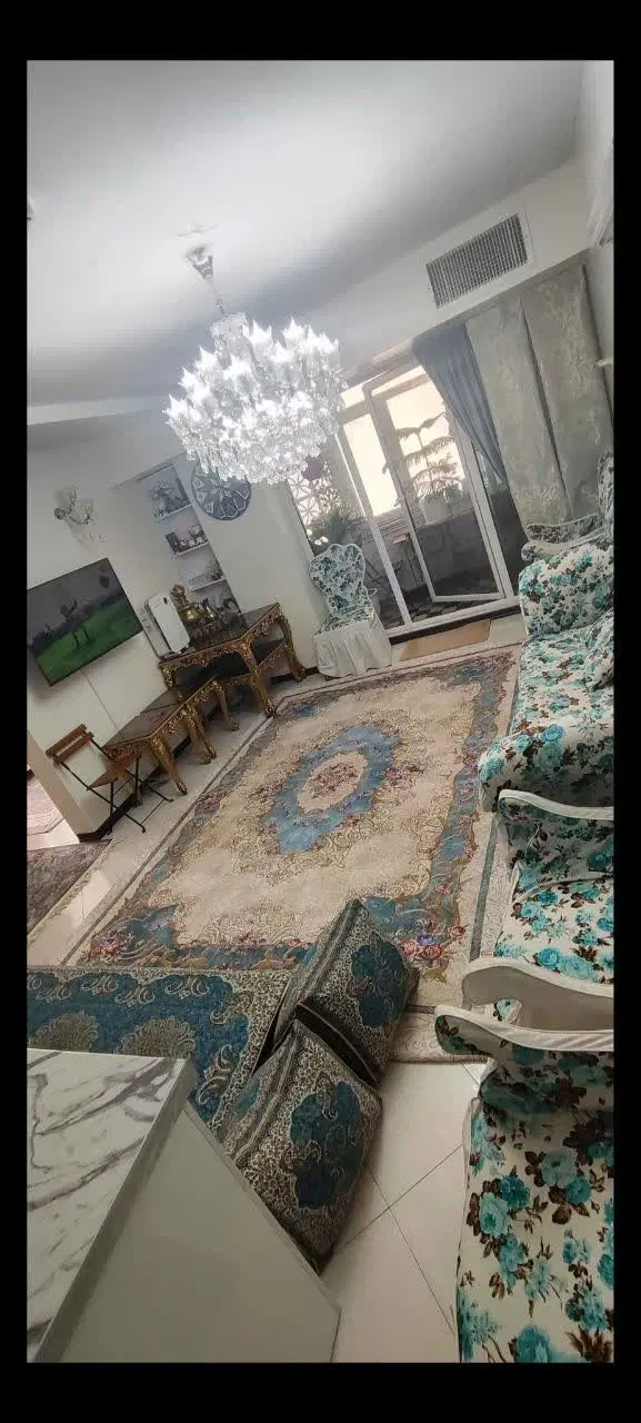 ۷۴ متری،بازسازی شده،فول امکانات،بهارستان فاز۱