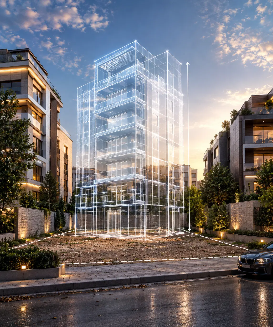 زمین ۲۴۰ متر* مشارکت در ساخت* مناسب سازندگان معتبر