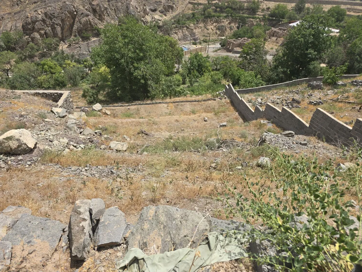 قطعه زمین قمصر