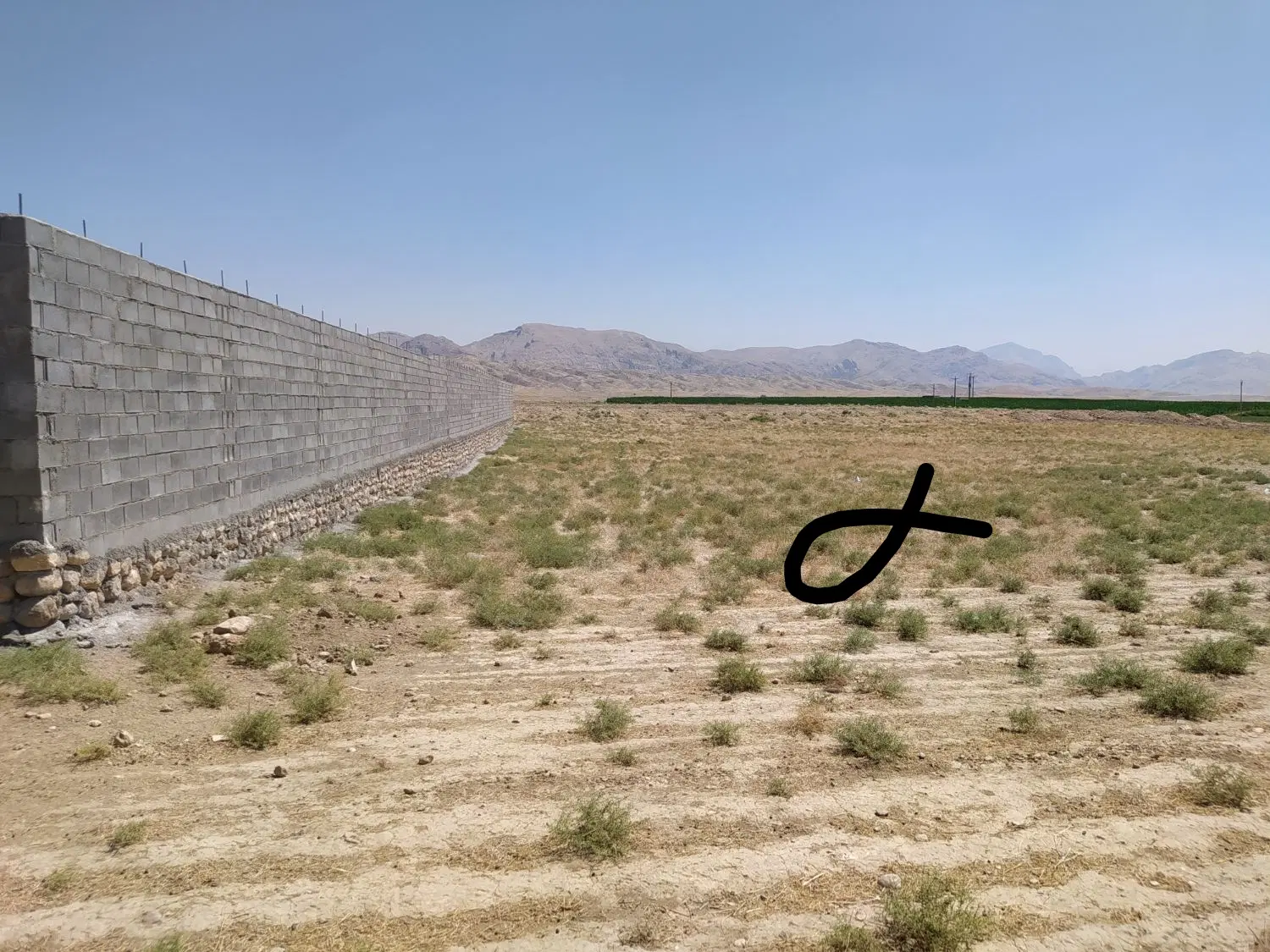 زمین مناسب خونه باغ سر اصلی روستای نوترگی مختاری
